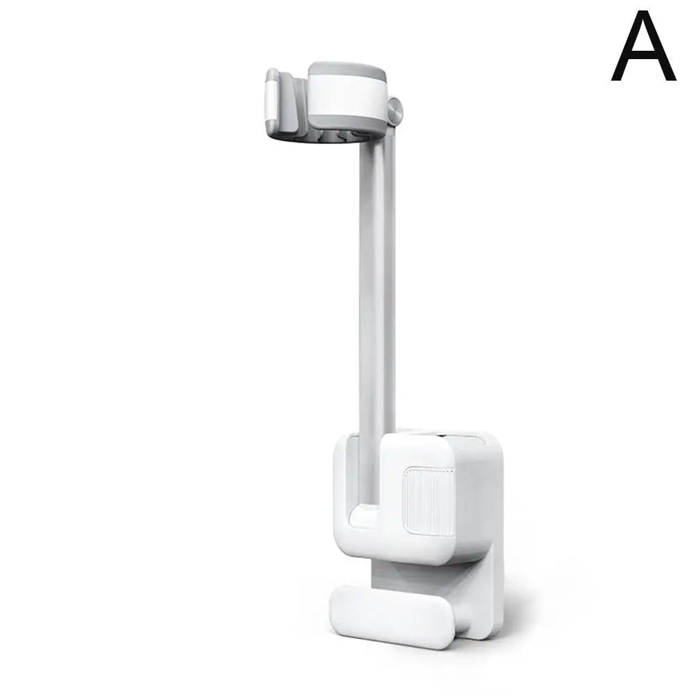 Hairdryer Stand Hairdryer Holder Wall Mount Rotating Hair Dryer Rack Punch-Free 2025 Hair Styling Tools Organizer For Bathroom