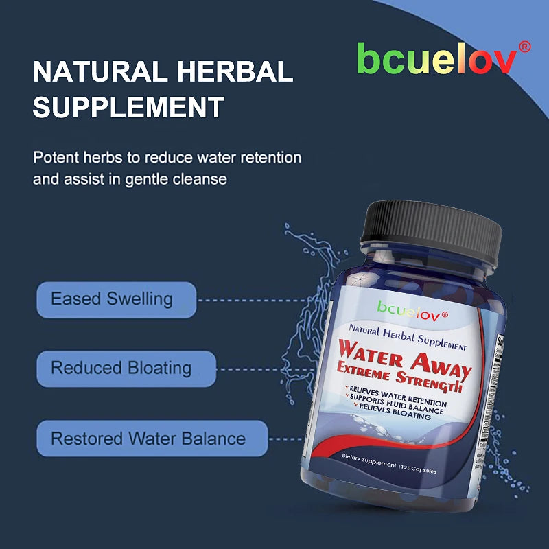 Vitamin B Supplement, Dandelion Extract, Diuretic and Laxative, Relieves Edema, Promotes Metabolism, 120 Capsules