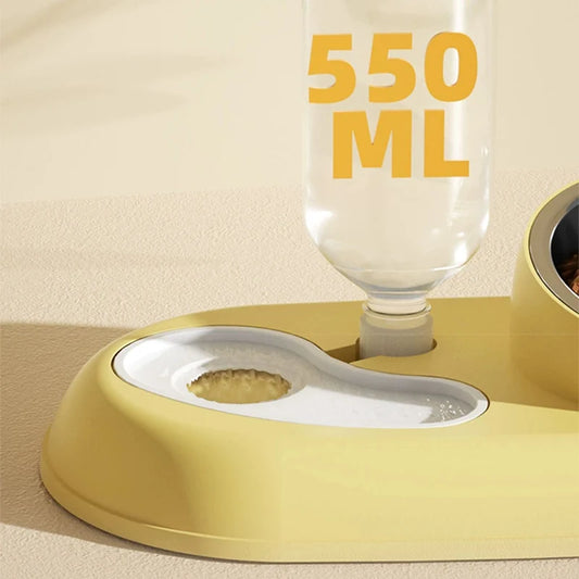 HOOPET Cat Bowl Small Dog Food Feeding Water Drinking Bowls Set for Cats Dogs Pet Feeder Drinker Bowls Pet Supplies