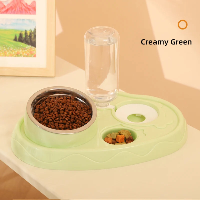 HOOPET Cat Bowl Small Dog Food Feeding Water Drinking Bowls Set for Cats Dogs Pet Feeder Drinker Bowls Pet Supplies