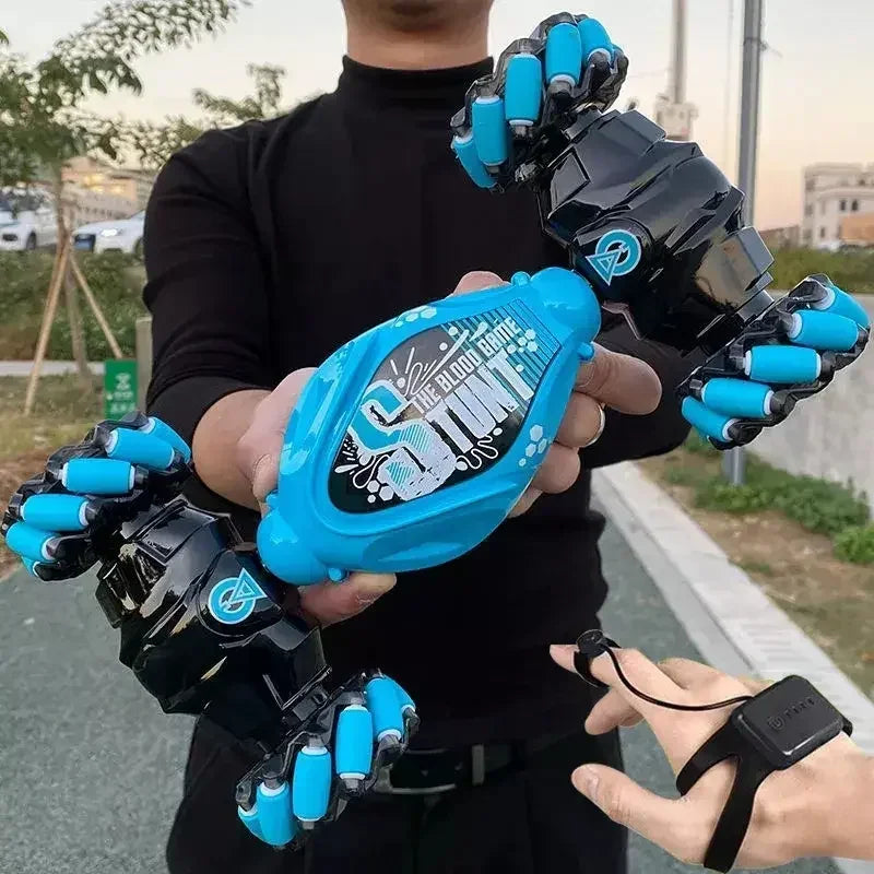 4WD Stunt Drift Car LED Electric Cars 2.4G Gesture Induction Deformation Twist Remote Controlled Car Electronic Kids Toys Gifts