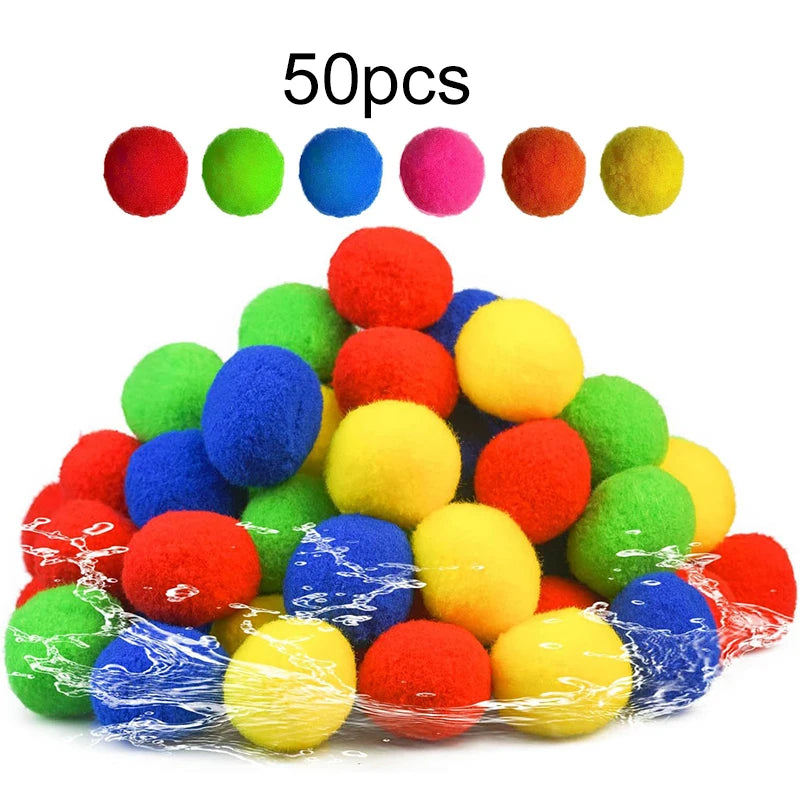 Snowballs/Water Balls Children Summer Outdoor Sports Toys Swimming Pool Beach Water Play Games Soft Safe Group Game Toy TMZ