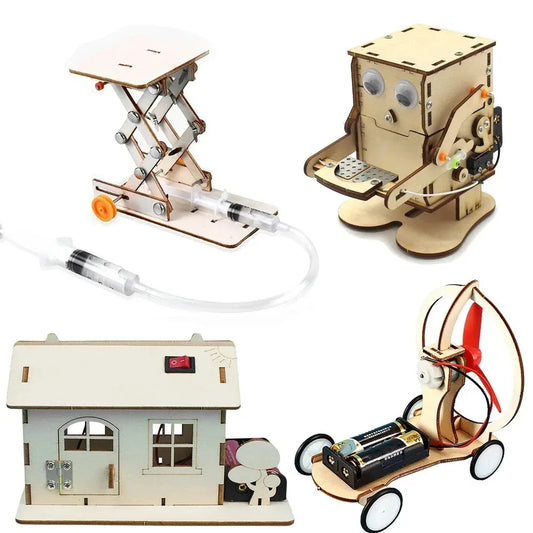 DIY Mini RC Car Toy Model Assemble Kit Teaching Learning STEM School Lab Project Science Experiment Educational Toy for Kids